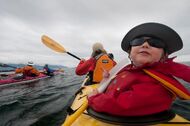 Family Kayaking Vacation Packages on the Coastal Waters of Vancouver Island