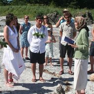Wedding Ceremony with West Coast Expeditions