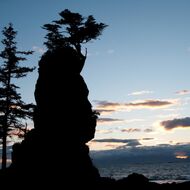 Sunset by Spring Island